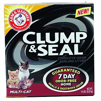 Clump & Seal Multi-cat Litter (Case of 3)