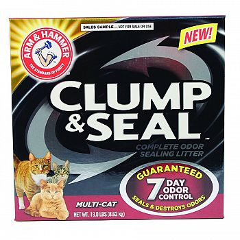 Clump & Seal Multi-cat Litter (Case of 2)