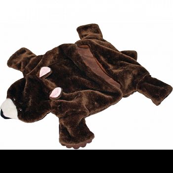 Bear Rug For Small Animals BROWN 24X20 IN
