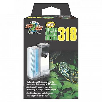 Save Your Reptiles New Turtle Clean Filter 318