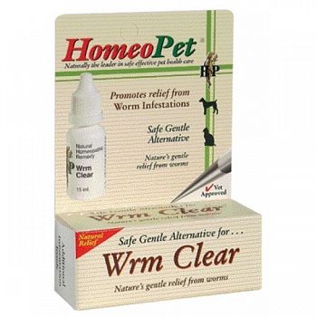 Homeopet Wrm Clear