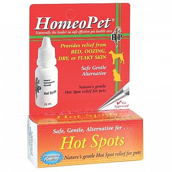 HomeoPet Hot Spots for Cats and Dogs 15 ml
