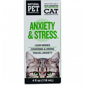 Natural Pet Anxiety And Stress Cat Water Additive  4 OUNCE