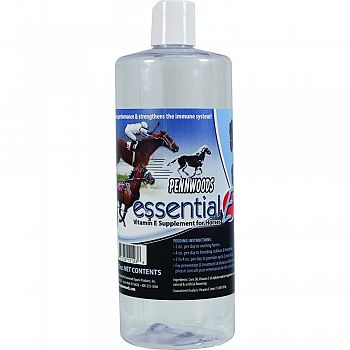 Essential E Vitamin E Supplement For Horses  32 OUNCE