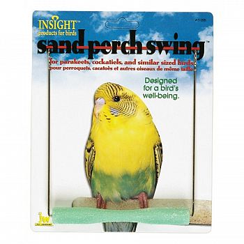 Sand Perch Swing for Pet Birds