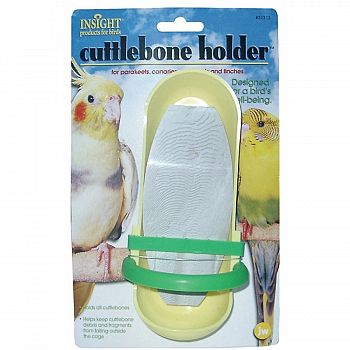 Cuttlebone Holder for Birds