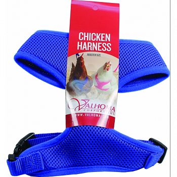 Mesh Chicken Harness BLUE ROOSTER