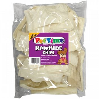 Natural Rawhide Chips - 2 lbs