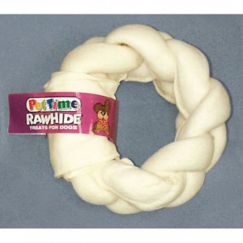 Braided Donut for Dogs - 5 inch