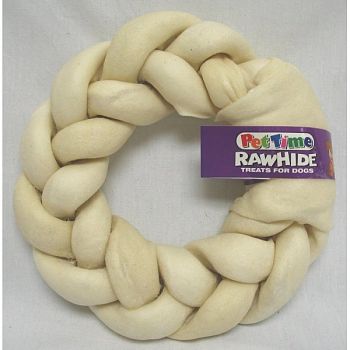 Braided Donut for Dogs - 8 inch