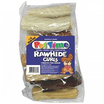 Assorted Roll Curls for Dogs - 1 lb