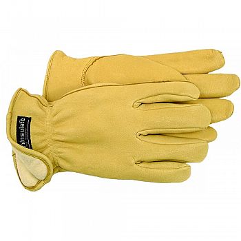 Therm Premium Insulated Deerskin Driver Glove TAN EXTRA LARGE (Case of 12)