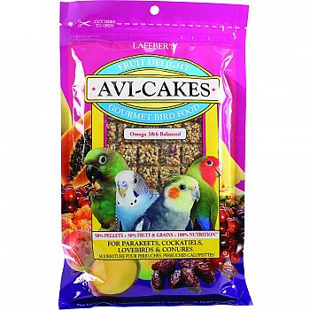 Avi-cakes Fruit Delight Gourmet Bird Food