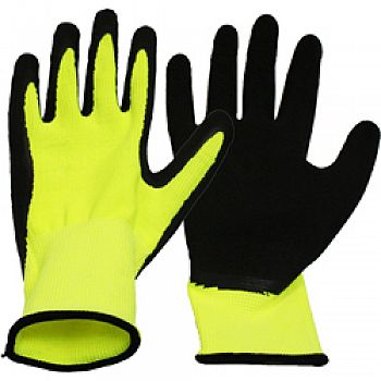 V2 Felxigrip High-vis Latex Palm Gloves For Men (Case of 12)
