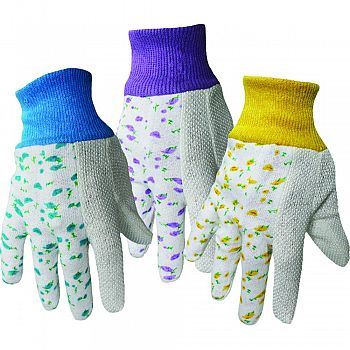 Boss Just For Kids Jersey Glove FLORAL ASSORTED AGES 5 - 8 (Case of 12)