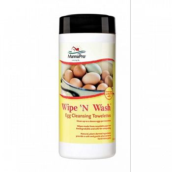 Wipe  N Wash Egg Cleansing Towelettes - 25 ct.