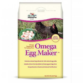 Omega Egg Maker Supplement For Laying Hens - 5 lb. 
