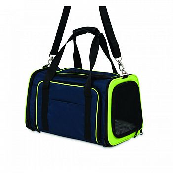 See & Extend Pet Carrier - Navy / 18 in.