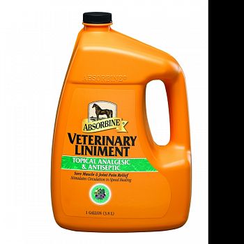Absorbine Veterinary Liniment Topical  Antiseptic  1 GALLON (Case of 4)