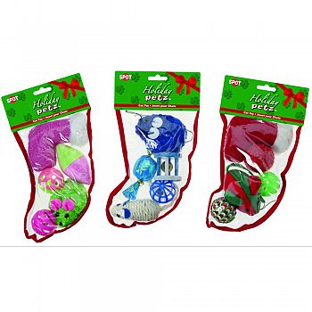 Holiday Cat Stocking ASSORTED SMALL