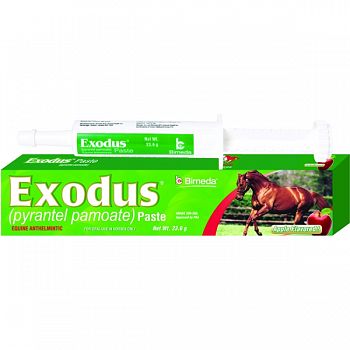 Exodus Deworm Paste For Horses APPLE 23.6 GRAM
