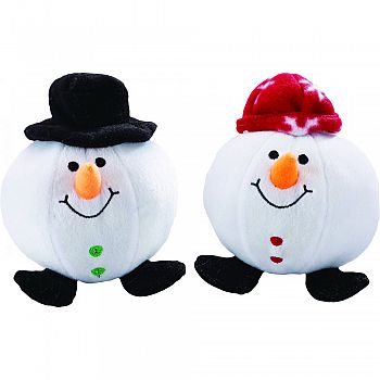 Holiday Snowball With Hat ASSORTED 5 INCH (Case of 3)