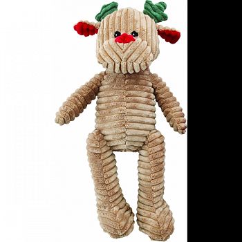 Holiday Corduroy Reindeer ASSORTED 18 INCH (Case of 3)