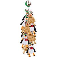 Holiday Crinkle Crew Rope ASSORTED  (Case of 18)
