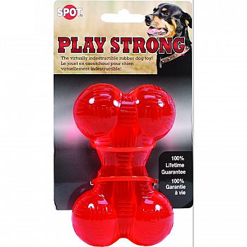 Play Strong Rubber Bone Dog Toy