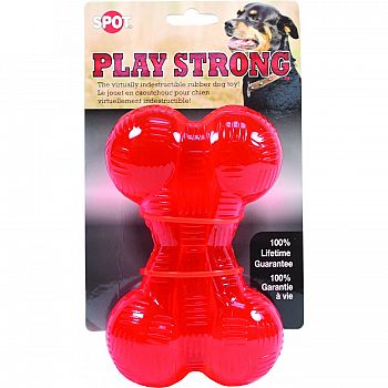 Play Strong Rubber Bone Dog Toy