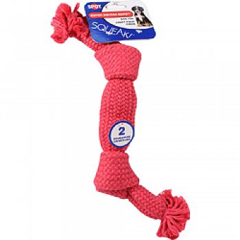 Super Squeak Rope Dog Toy