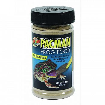 Pacman Frog Food