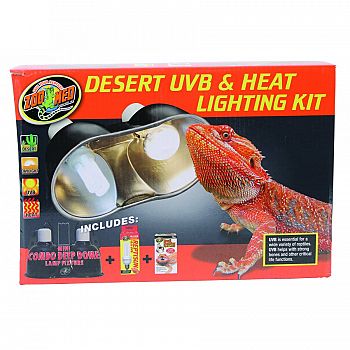 Desert Uvg & Heat Lighting Kit