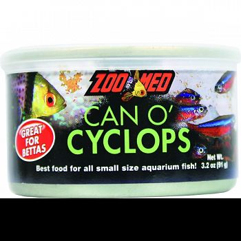 Can O  Cyclops Fish Food  3.2 OZ