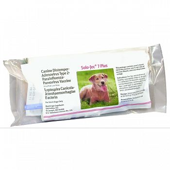Solo-jec 9-plus W/ Syringe For Dogs RED 1 DOSE