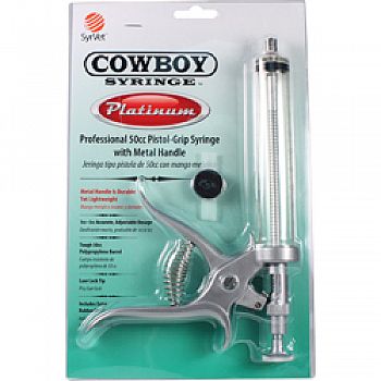 Cowboy Platinum Pistol-grip Syringe