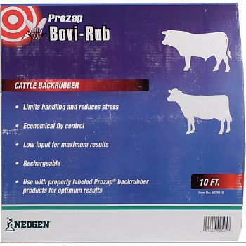 Prozap Bovi-rub Cattle Backrubber WHITE 10 FOOT (Case of 2)