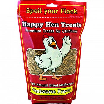 Happy Hen Treats Mealworm Frenzy For Chickens - 10 oz.
