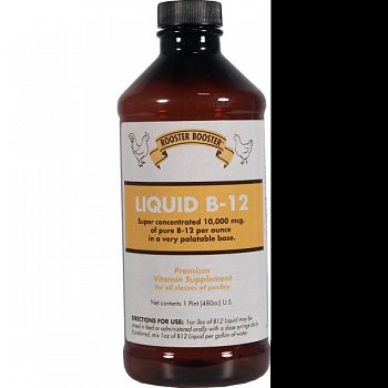 Rooster Booster Liquid Vitamin B-12  16 OUNCE