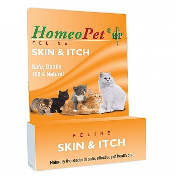Homeopet Skin and Itch Feline Remedy - 15 ml.