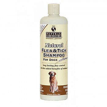 Natural Oatmeal Flea and Tick Shampoo 16.9 oz.