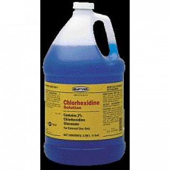 Chlorhexidine 2% Solution for Animal Wounds - Gallon (Case of 4)