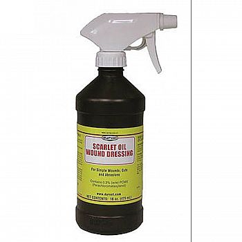 Durvet Scarlet Oil With Sprayer - 16 oz.