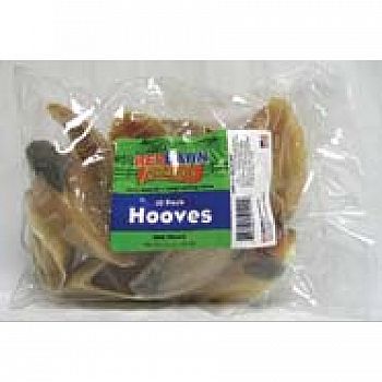 Natural Beef Hooves for Dogs - 10 pk.