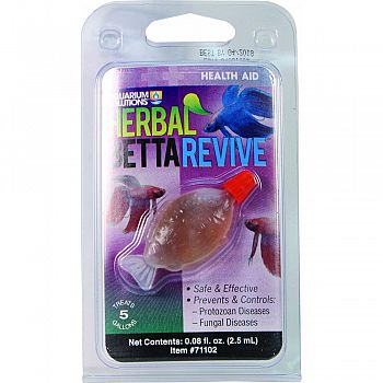Aquarium Solutions Herbal Betta Revive  .08 OUNCE