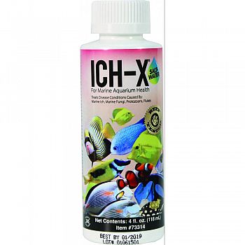 Aquarium Solutions Ich-x For Saltwater  4 OUNCE