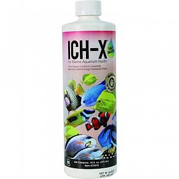 Aquarium Solutions Ich-x For Saltwater  16 OUNCE
