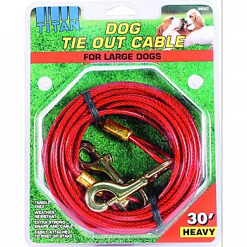 Titan Dog Tie Out Cable