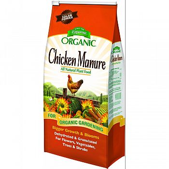 Espoma Organic Chicken Manure  25 POUNDS