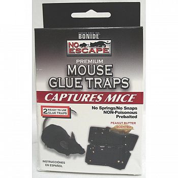 No Escape Mouse Glue Traps 2 pk